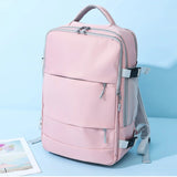 Waterproof Women Casual Daypack Laptop Bag with Luggage Strap