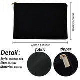 Pink Letters Print Makeup Bag Cosmetic Storage Bag