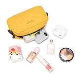 Multifunctional PU Leather Women Fashion Belt Bag Zipper Crossbody