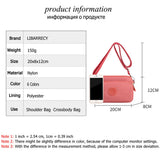 Multifunctional Ladies Crossbody Bag Solid Women's Travel Bag