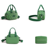 Mini Women's Handbag Soild Mobile Phone Bag High Nylon Ladies Shoulder Messenger