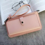 Women Wallet Pu Leather Long Multi-Card Clutch Purse