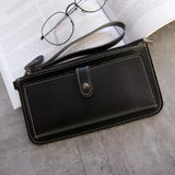 Women Wallet Pu Leather Long Multi-Card Clutch Purse