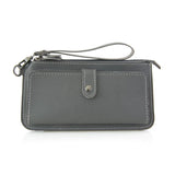 Women's PU Leather Long Wallet Multi-card Clutch Zipper Wallet