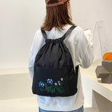 Foldable Drawstring Fitness Travel Bag Portable Multifunctional