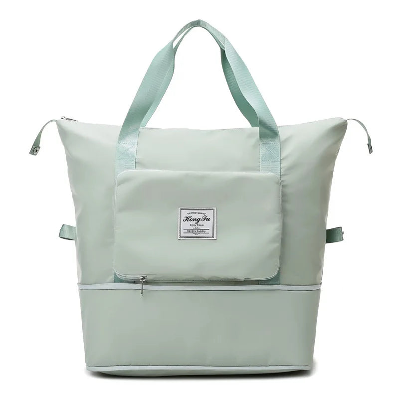 Multifunctional Folding Travel Bags Waterproof Tote Women Large Capacity Duffle