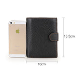 Men's RFID Leather Wallet Vintage Holiday Gift