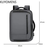 Men's Waterproof Business Backpack Laptop Bag