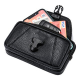 Men's Leather Belt Bag Business Style Wallet Case
