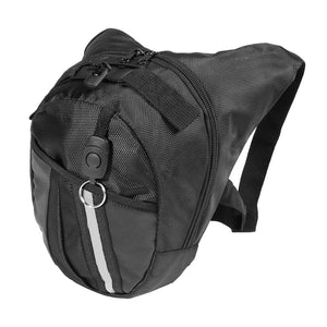 Men Drop Leg Belt Bag Waterproof Thigh Waist Fanny Pack