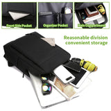 Waterproof Business Laptop Backpack with USB Charging