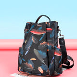 Multifunctional Waterproof Leopard Preschool Backpack