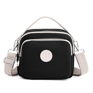 Multifunctional Nylon Shoulder Bag for Women