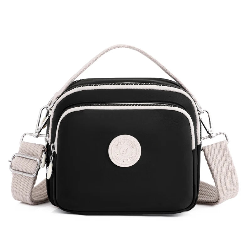 Multifunctional Nylon Shoulder Bag for Women