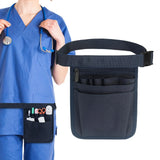 Nurse Waist Bag Organizer Tool Supplies with Belt Strap Pocket