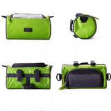 Travel Bag with Phone Holder, Waterproof Bicycle Storage Bag