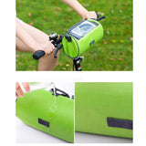 Travel Bag with Phone Holder, Waterproof Bicycle Storage Bag