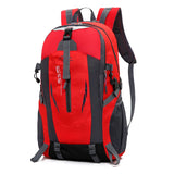 Waterproof Nylon Backpack USB 40L Climbing Hiking Fishing Unisex Mochila