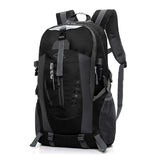 Waterproof Nylon Backpack USB 40L Climbing Hiking Fishing Unisex Mochila