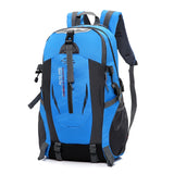 Waterproof Nylon Backpack USB 40L Climbing Hiking Fishing Unisex Mochila