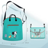 Oxford Storage Bag Unicorn Dinosaur Cartoon Printed Large Capacity Tuition Bag