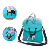 Oxford Storage Bag Unicorn Dinosaur Cartoon Printed Large Capacity Tuition Bag