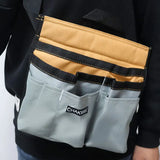 Canvas Waist Tool Bag Multi-pocket Electrician Toolkit Pouch
