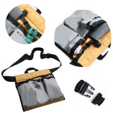 Canvas Waist Tool Bag Multi-pocket Electrician Toolkit Pouch