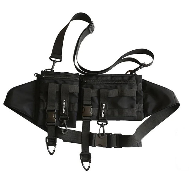 Tactical Crossbody Bag Harajuku Techwear Waterproof Waist Bag