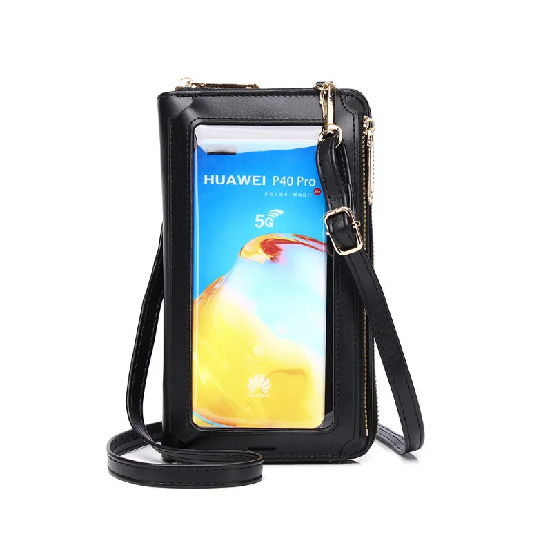 Multifunctional Touch Screen Mobile Phone Bag Large Capacity Messenger Bag