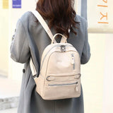 Vintage Women Backpack Large Capacity Student School Bag
