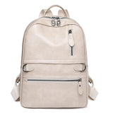 Vintage Women Backpack Large Capacity Student School Bag