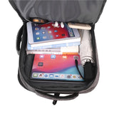 Waterproof Business 15.6 Inch Laptop Backpack USB Charging Korea Style