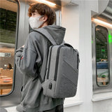 Waterproof Business 15.6 Inch Laptop Backpack USB Charging Korea Style