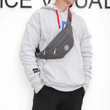 Waterproof Multi Pocket Unisex Shoulder Bag