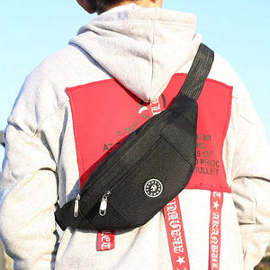 Waterproof Multi Pocket Unisex Shoulder Bag