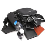 Waterproof Running Backpack Men Breast Bag for Belt Hip Bag