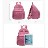 Embroidered Rucksack Large Capacity School Backpack for Girls