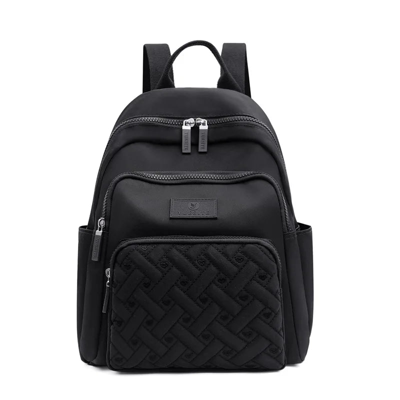 Embroidered Rucksack Large Capacity School Backpack for Girls
