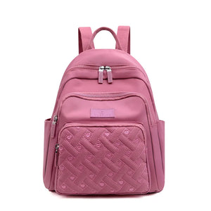 Embroidered Rucksack Large Capacity School Backpack for Girls