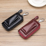 Leather Women Key Wallet - Housekeeper