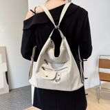 Multifunctional Backpack Shoulder Bag Big Capacity School Bag For Teenage Girls