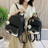Women's Multi-Use Small Backpack & Messenger Bag