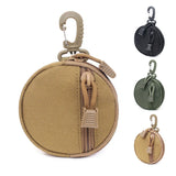 Molle tactical key bag change portable round bag