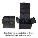 Multilayer Clapboard Cosmetic Bag Case Beauty Salon Tattoos Nail Art Tool Bin