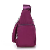 Women Crossbody Messenger Bag Waterproof Nylon Single Shoulder Pack
