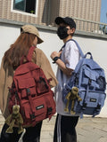 Waterproof Nylon Women Backpack with Multiple Pockets