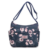 Nylon Messenger Bags Zipper Printed Ladies Crossbody Bag Vintage Bolsas