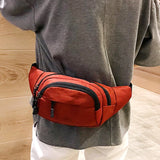 Large Capacity Fanny Pack Waist Bag for Outdoors Workout Running d88