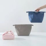Insulated Lunch Bag Office Worker Meal Handbag Portable Snack Pouch